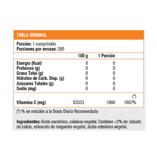 Vitamina C 1000mg