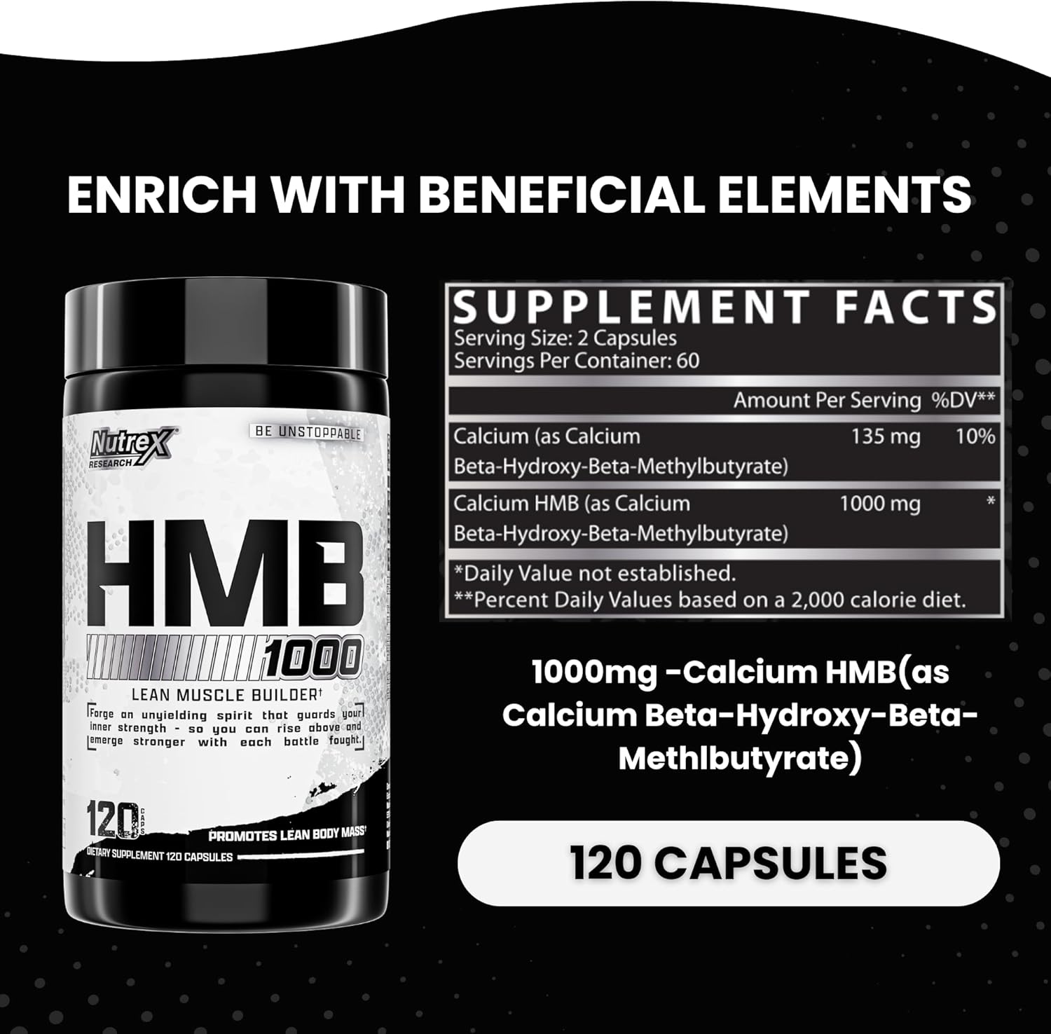HMB 1000 120 caps