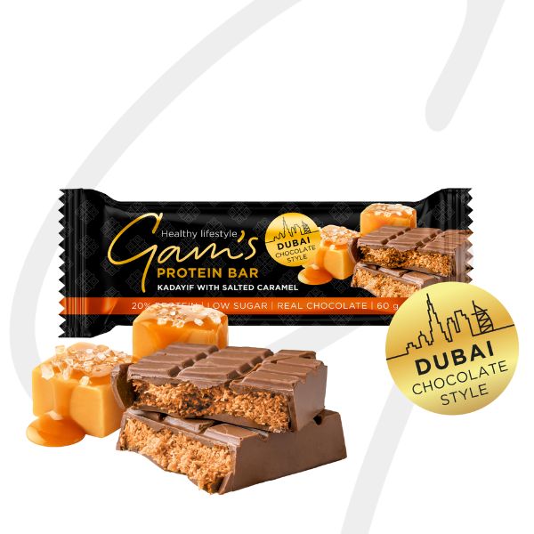 Barra de Proteína Dubai Gams