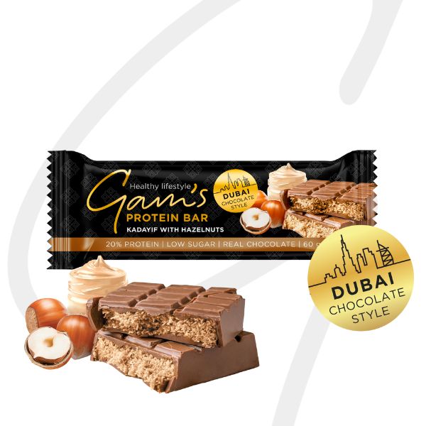 Barra de Proteína Dubai Gams
