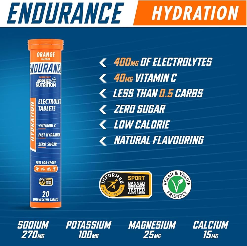 Endurance Hydration Electrolyte 20 Tabs