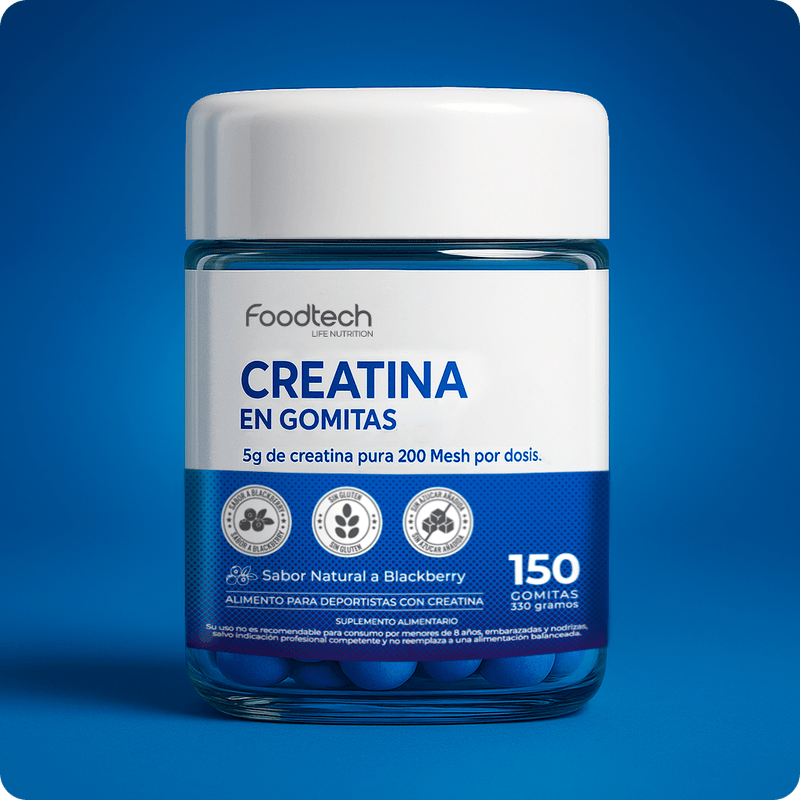 Creatina en Gomitas 150 Gummies