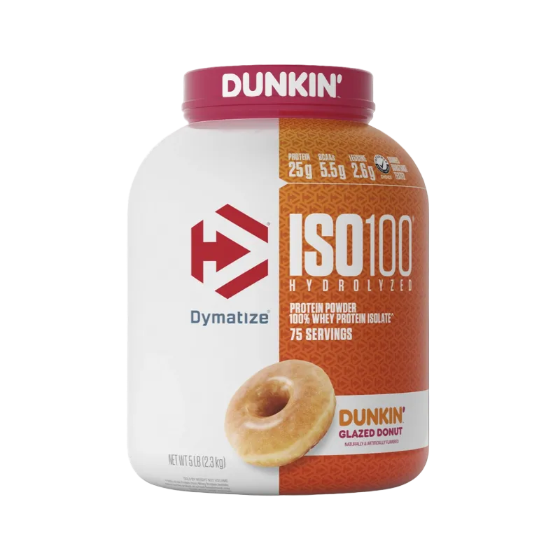 ISO 100 Dunkin Glazed donut 5 lbs