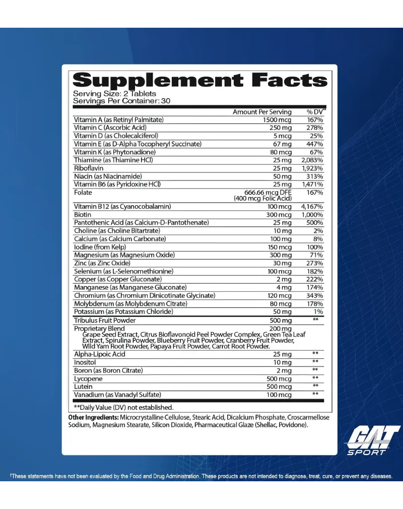 GAT Sport Mens Multi+Test