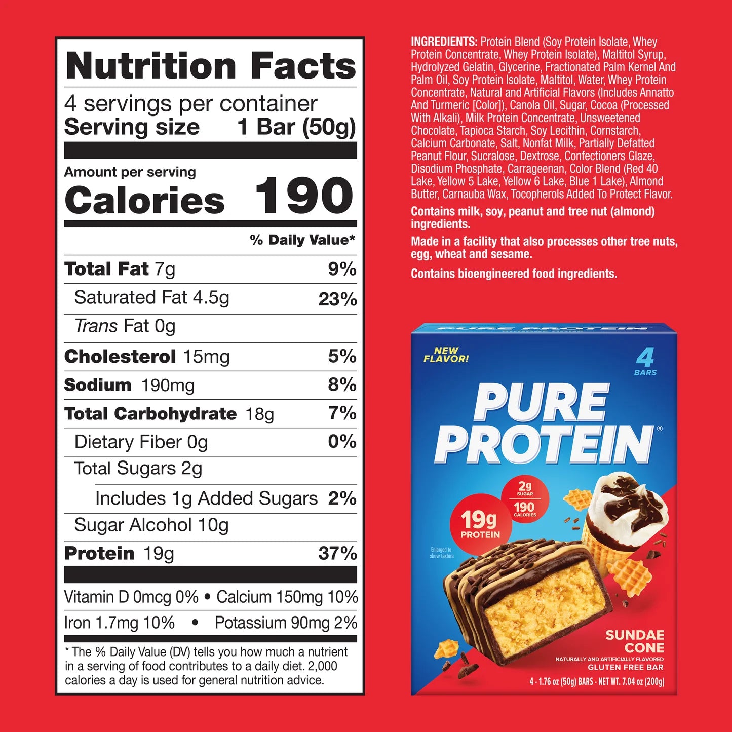 Pure protein 50g