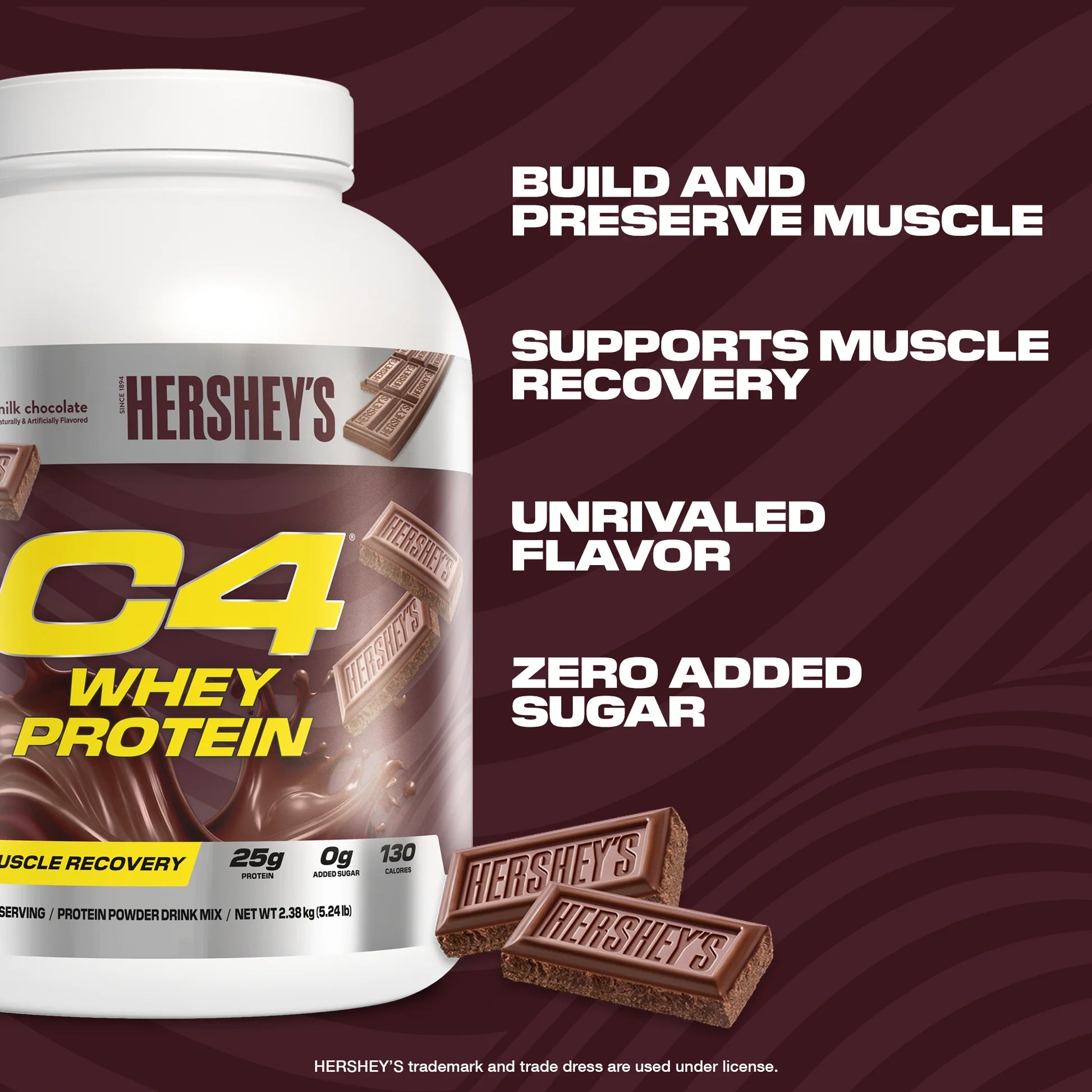 C4 WHEY PROTEIN HERSHEY'S