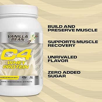 C4 WHEY PROTEIN Vainilla Bean