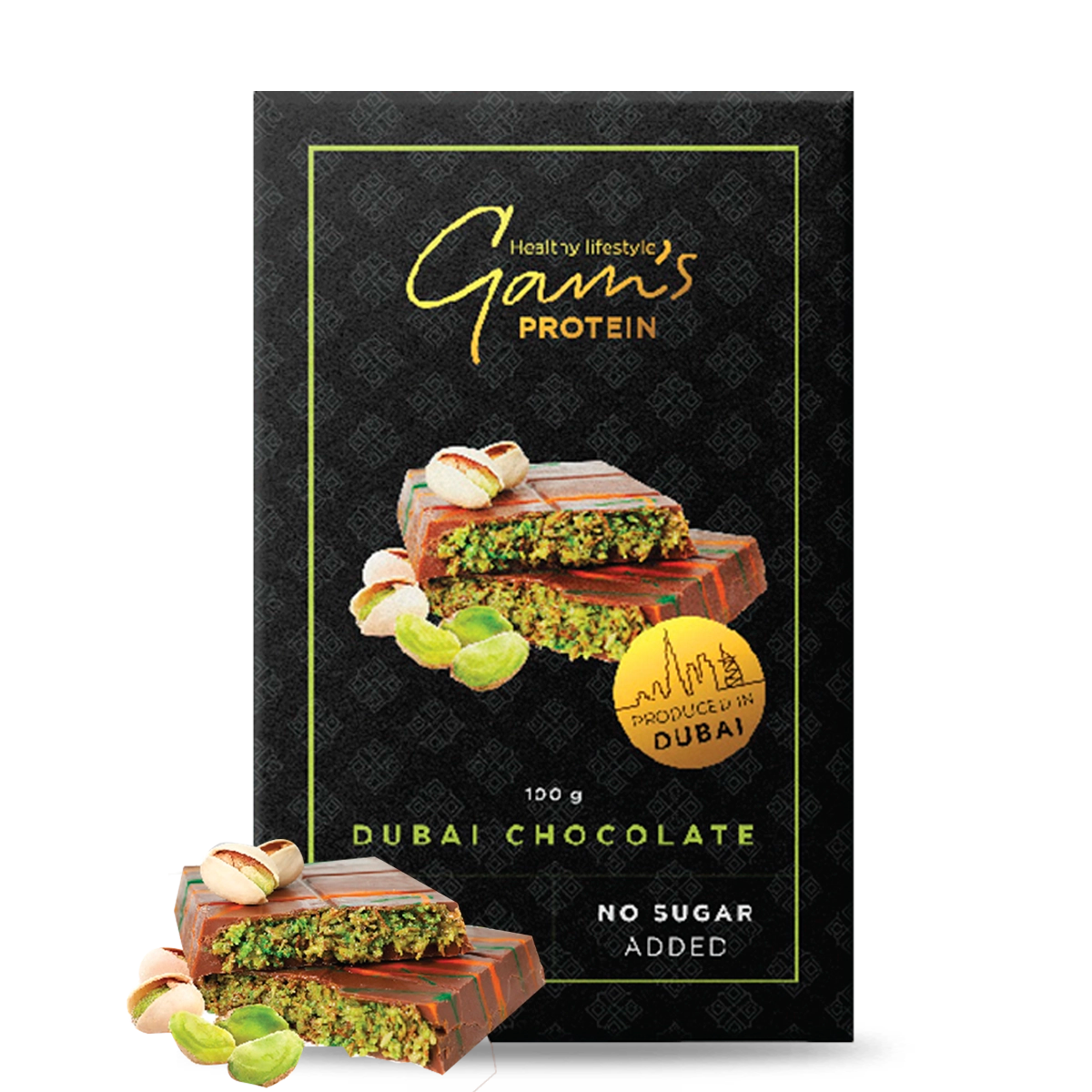 Dubai Chocolate Gam's Protein