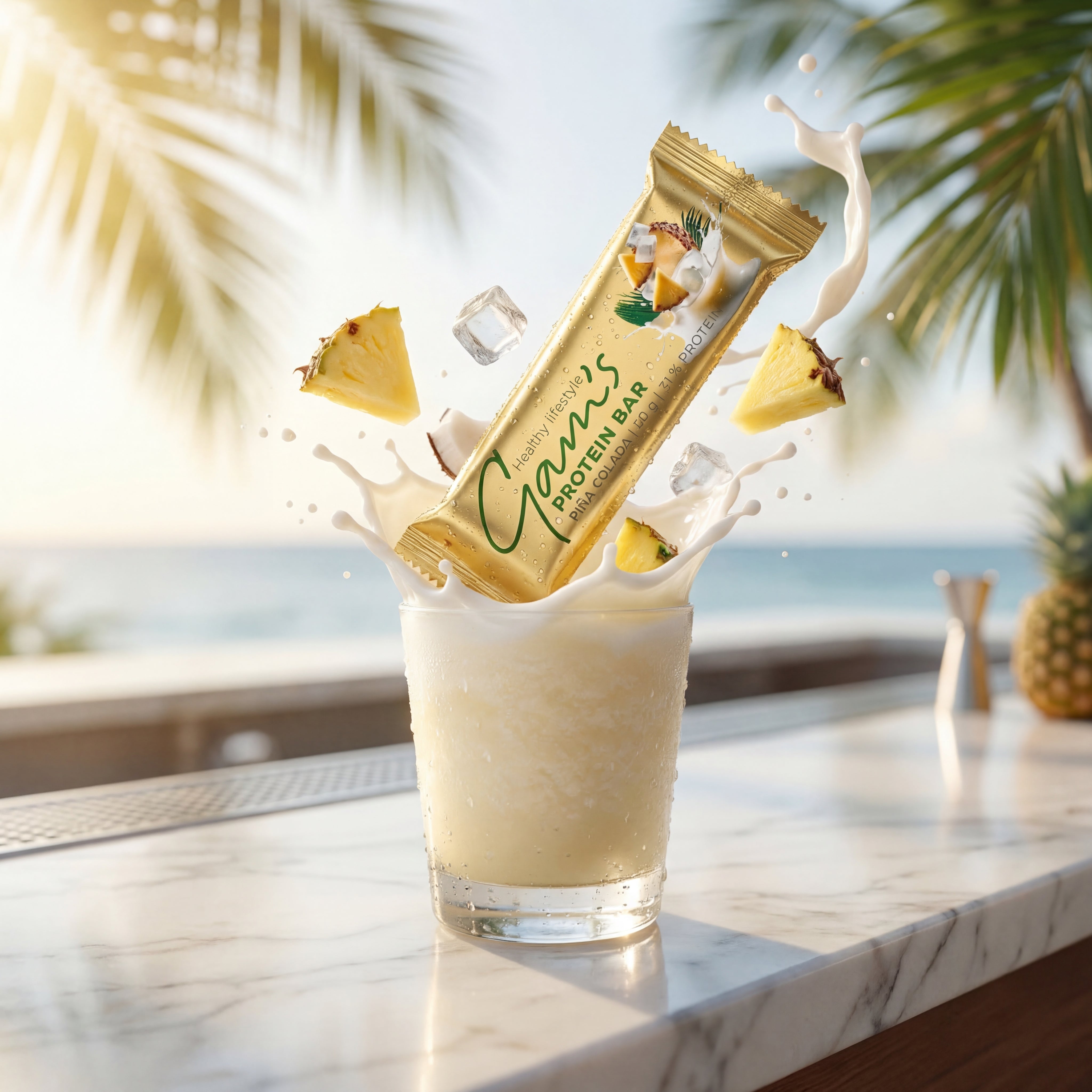 Gams Barra proteina Splash