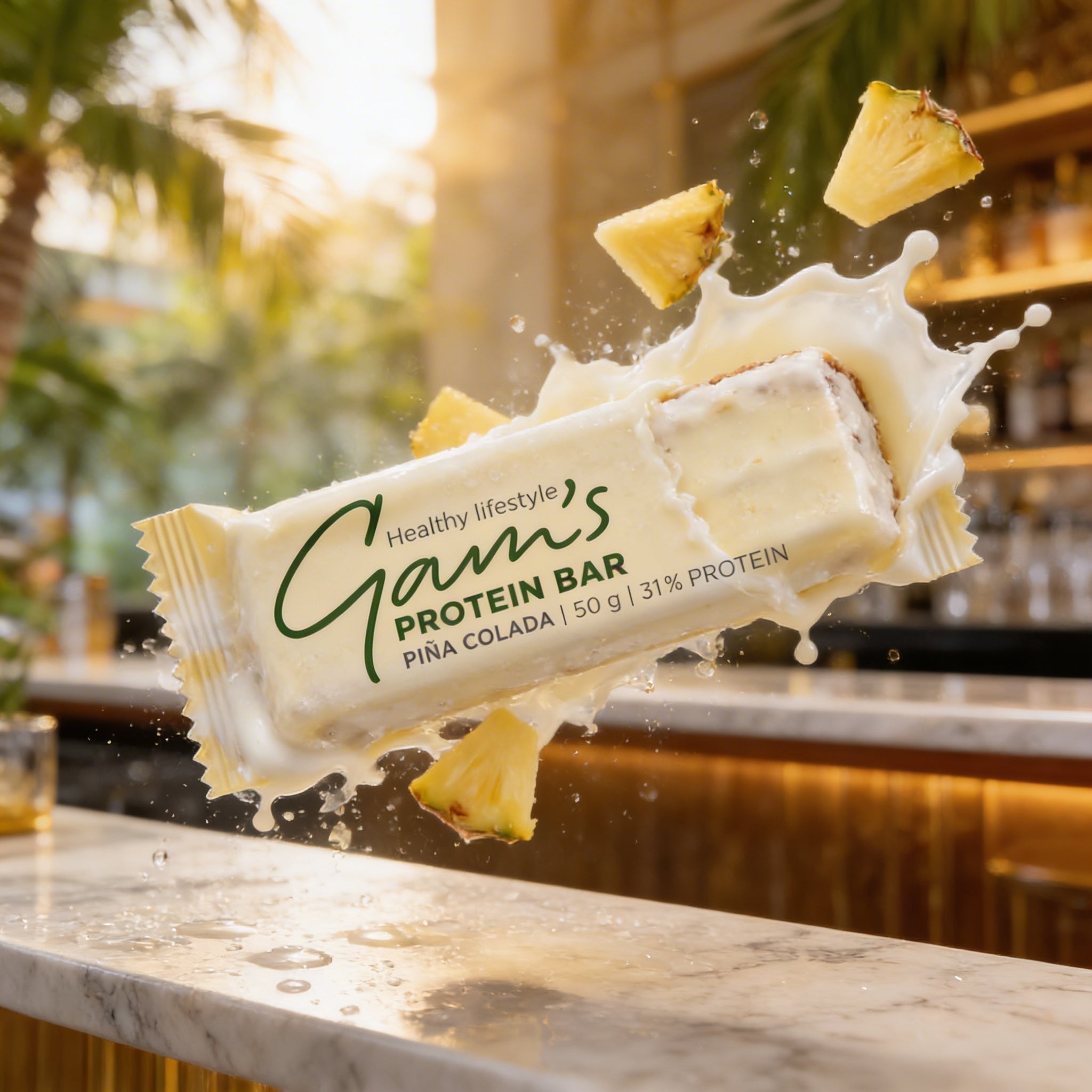 Gams Barra proteina Splash