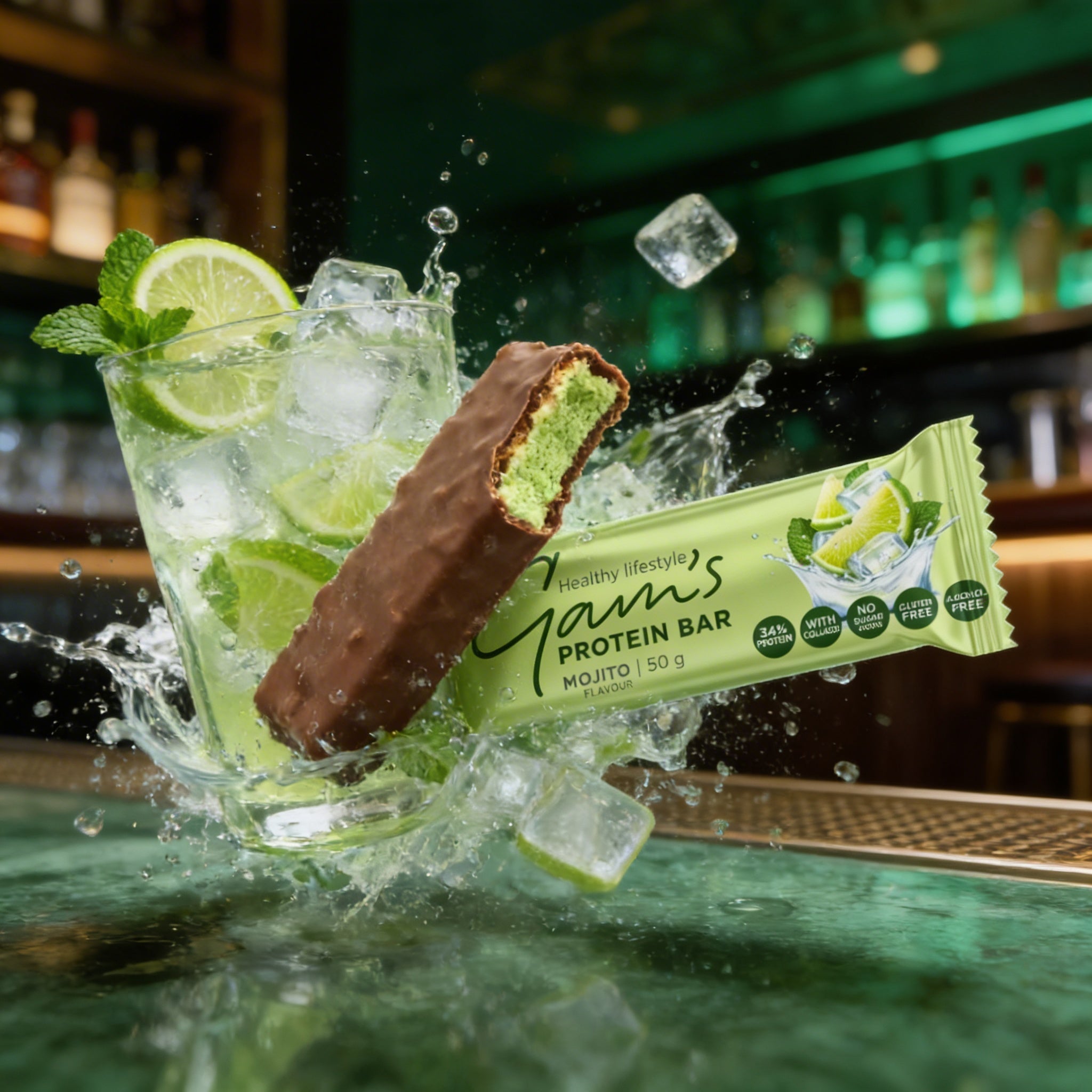 Gams Barra proteina Splash