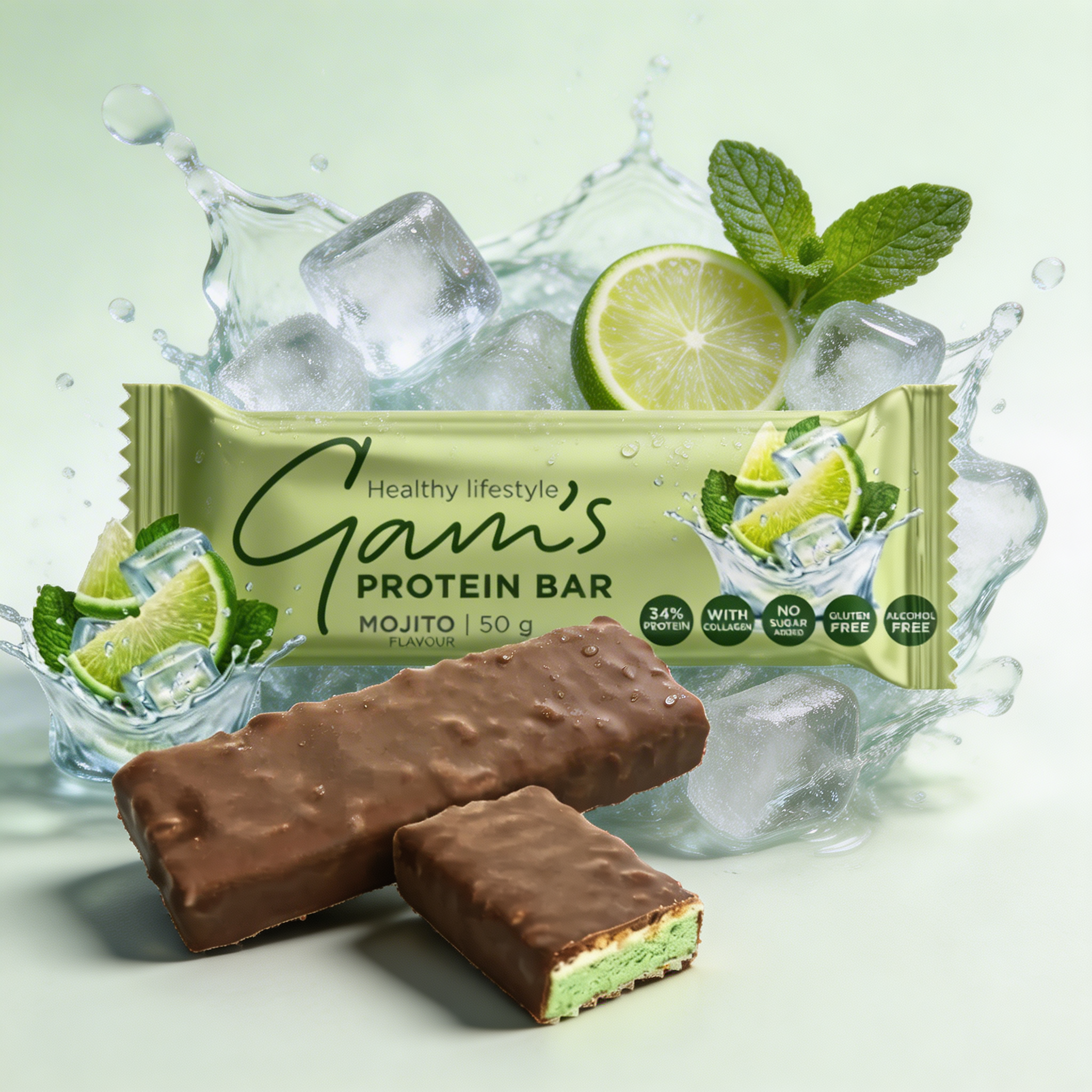 Gams Barra proteina Splash