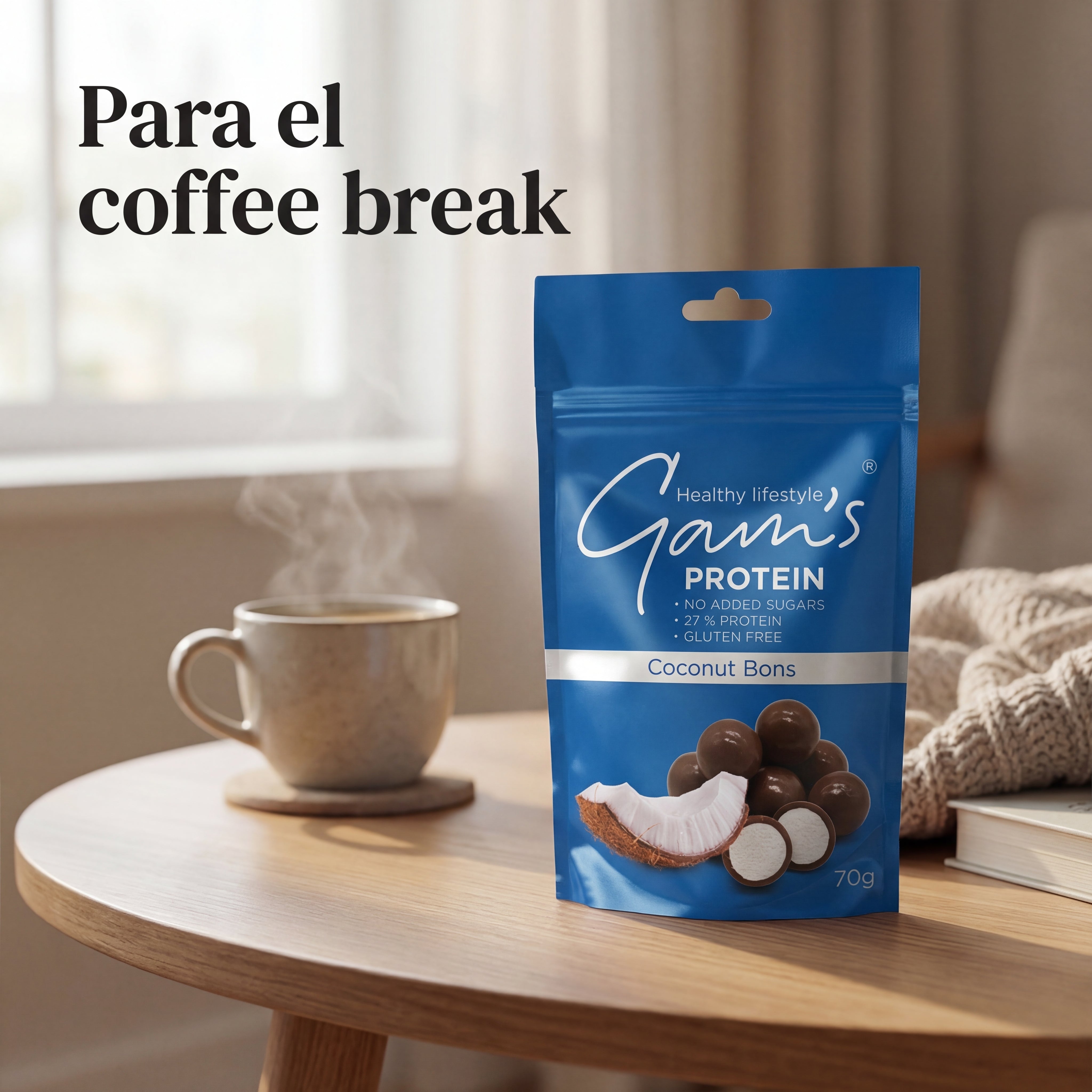 Gams Snack Bons 70 G Coconut