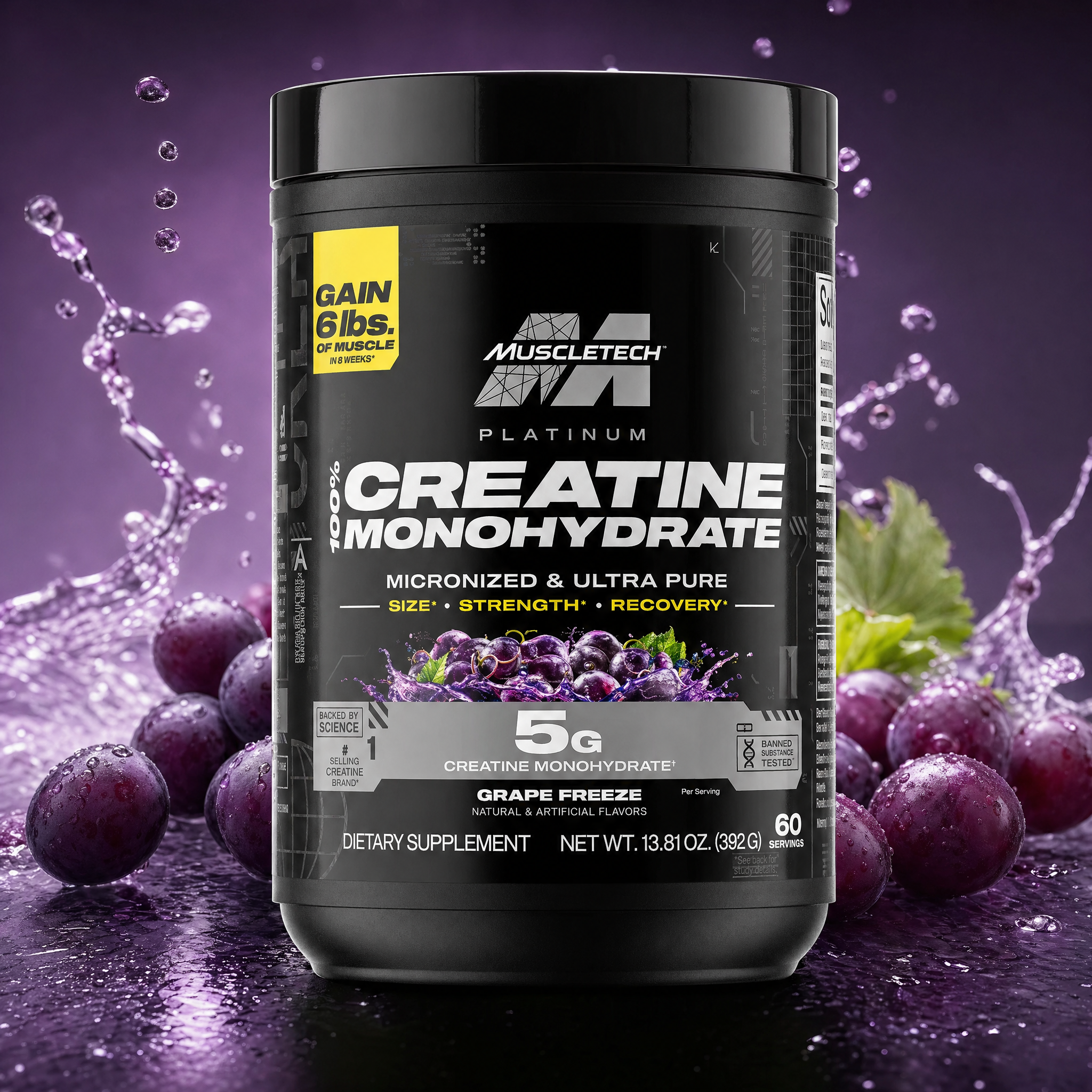 Platinum Creatine Monohydrate Saborizada