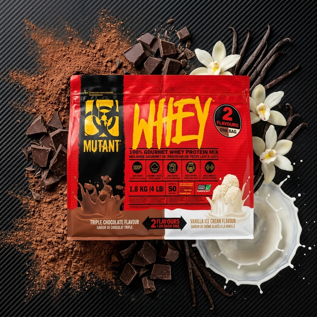 100% MUTANT WHEY DUAL 4 LB