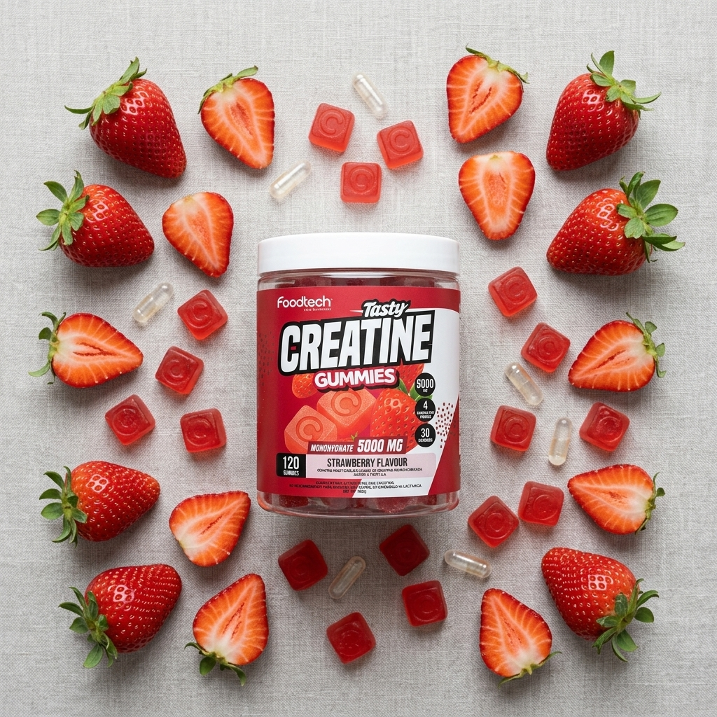 Tasty Creatine Gummies 120 Unid
