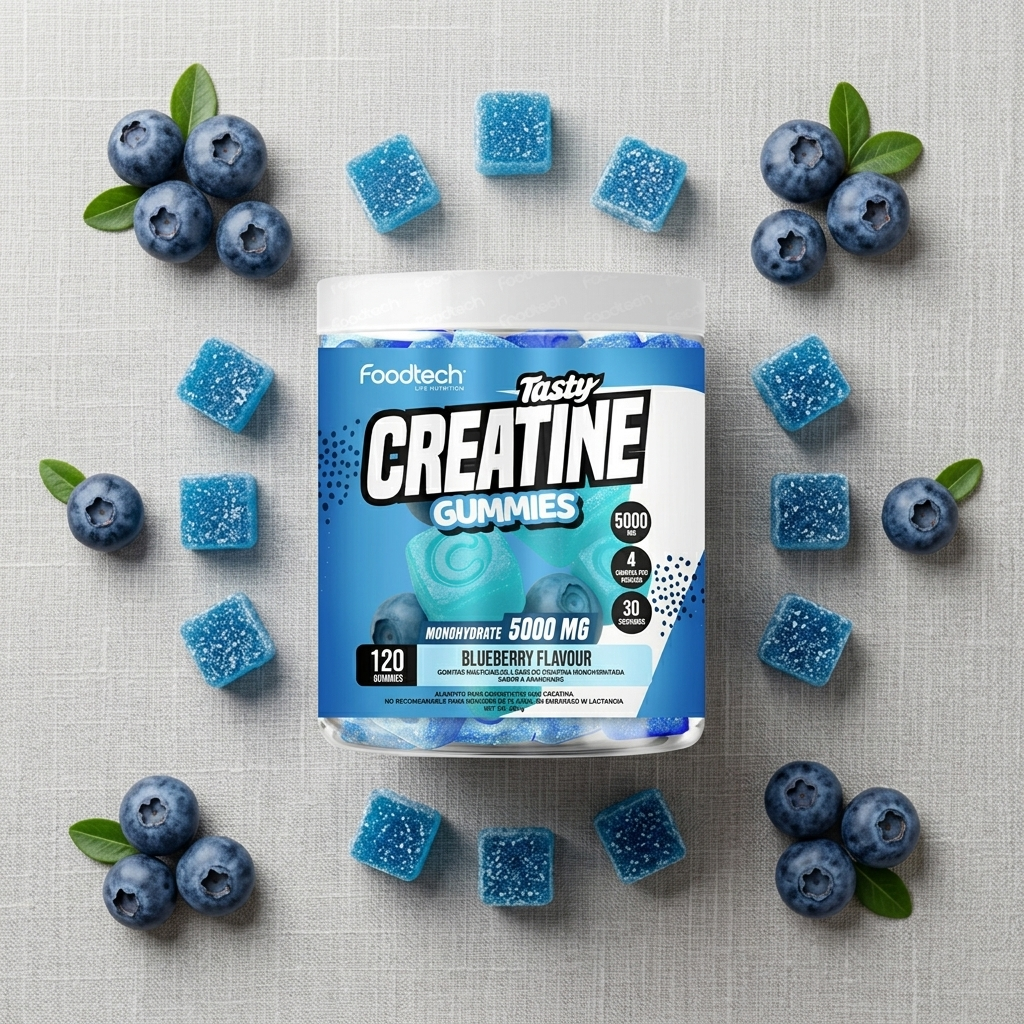 Tasty Creatine Gummies 120 Unid