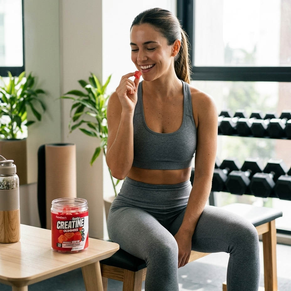 Tasty Creatine Gummies 120 Unid
