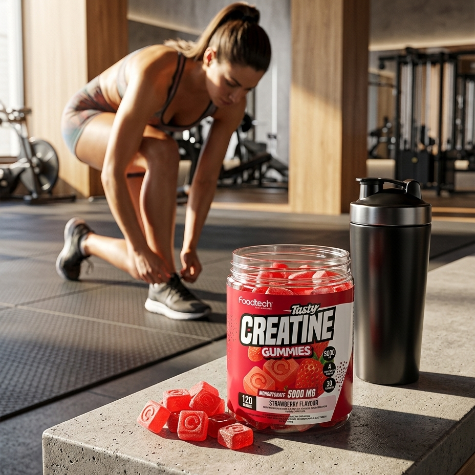 Tasty Creatine Gummies 120 Unid