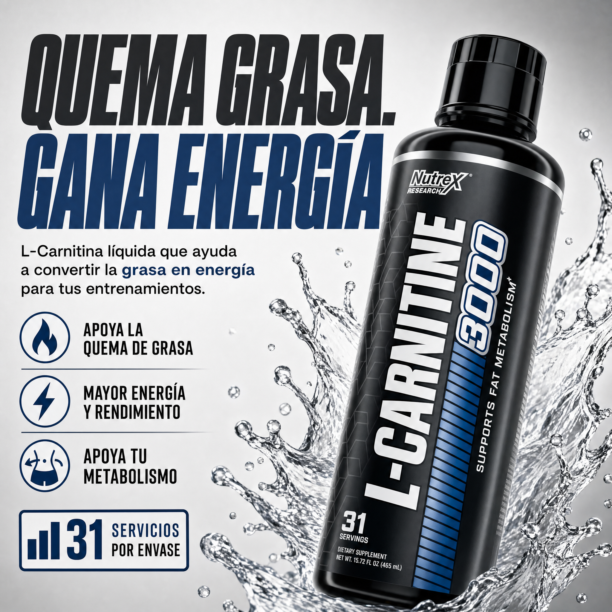 L-Carnitina 3000mg