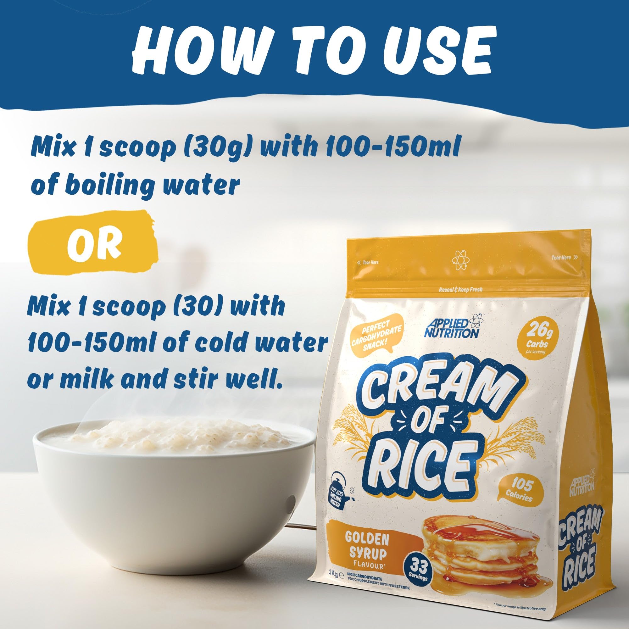 Cream of Rice Applied Nutrition
