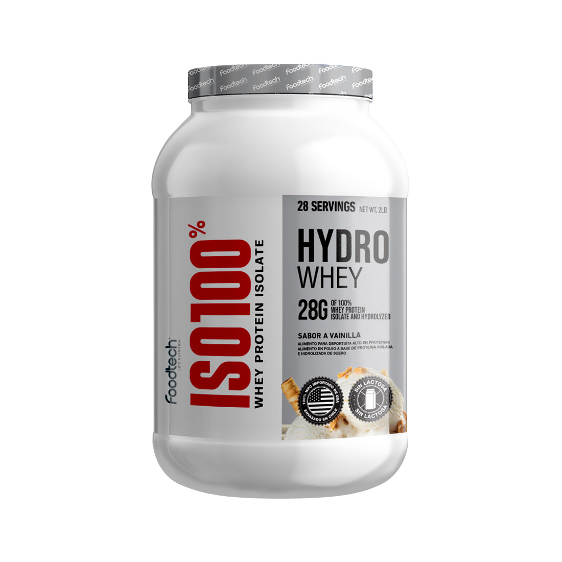 Iso100% Hydro Whey 2lbs - Foodtech