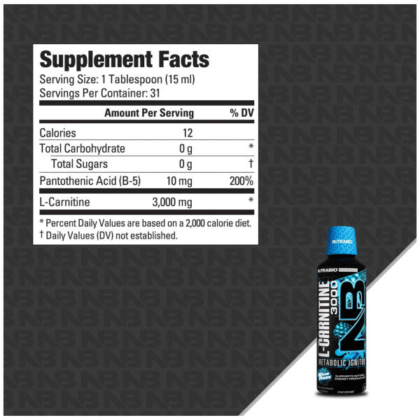 L-Carnitina 3000 NutraBio