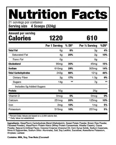 Dragon Pharma Mass Phorm 12 LB