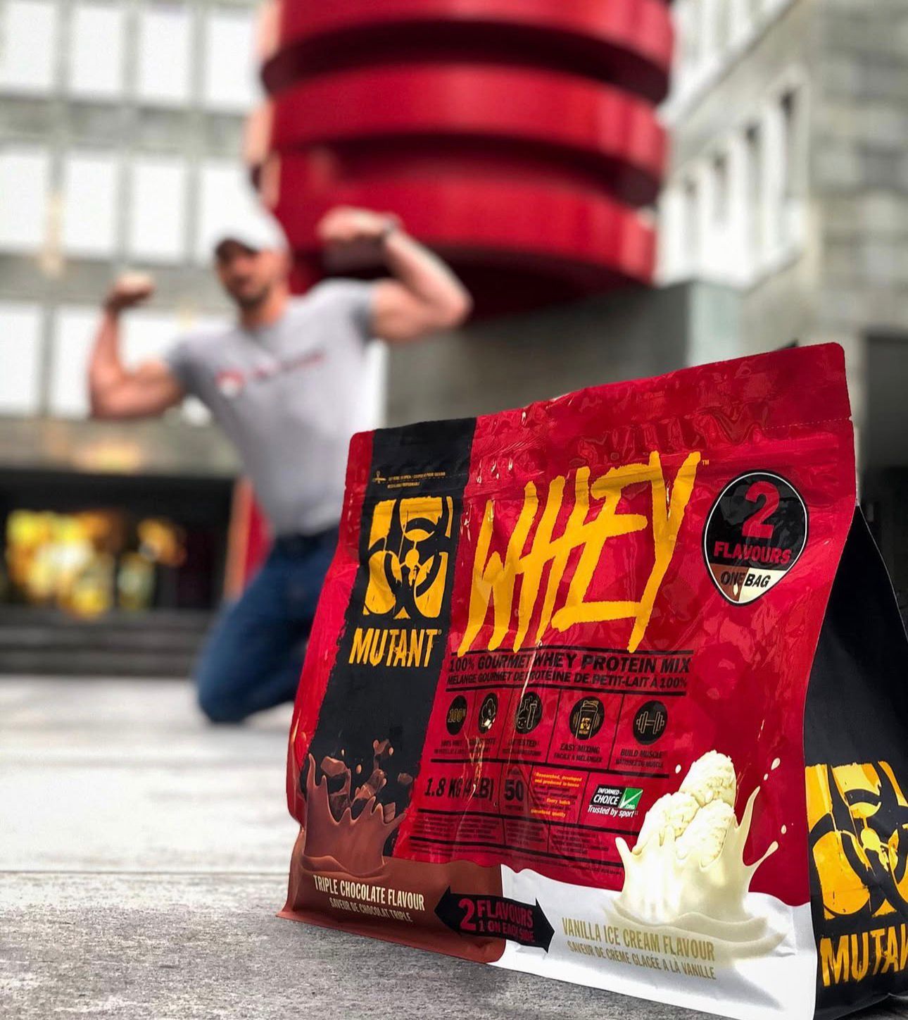 100% MUTANT WHEY DUAL 4 LB
