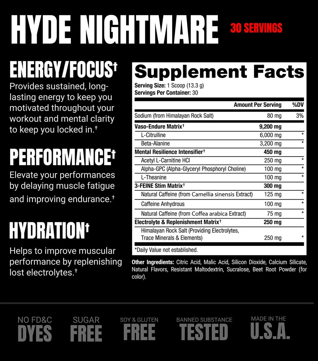 HYDE Nightmare 30 sv