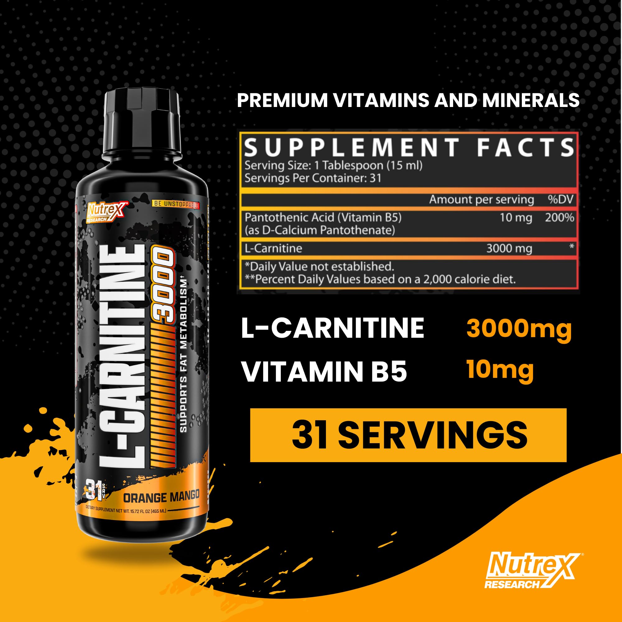 L-Carnitina 3000mg