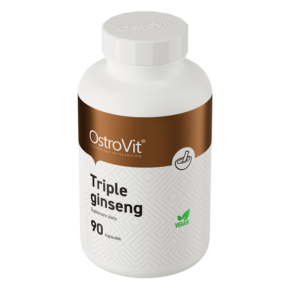 OstroVit Triple Ginseng VEGE 90 capsules