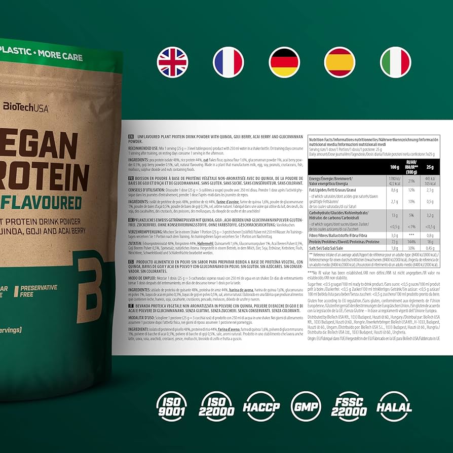 VEGAN PROTEIN BIOTECHUSA